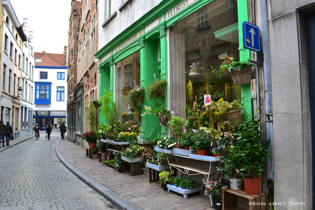 Flower shop Bruges Momsabouttown